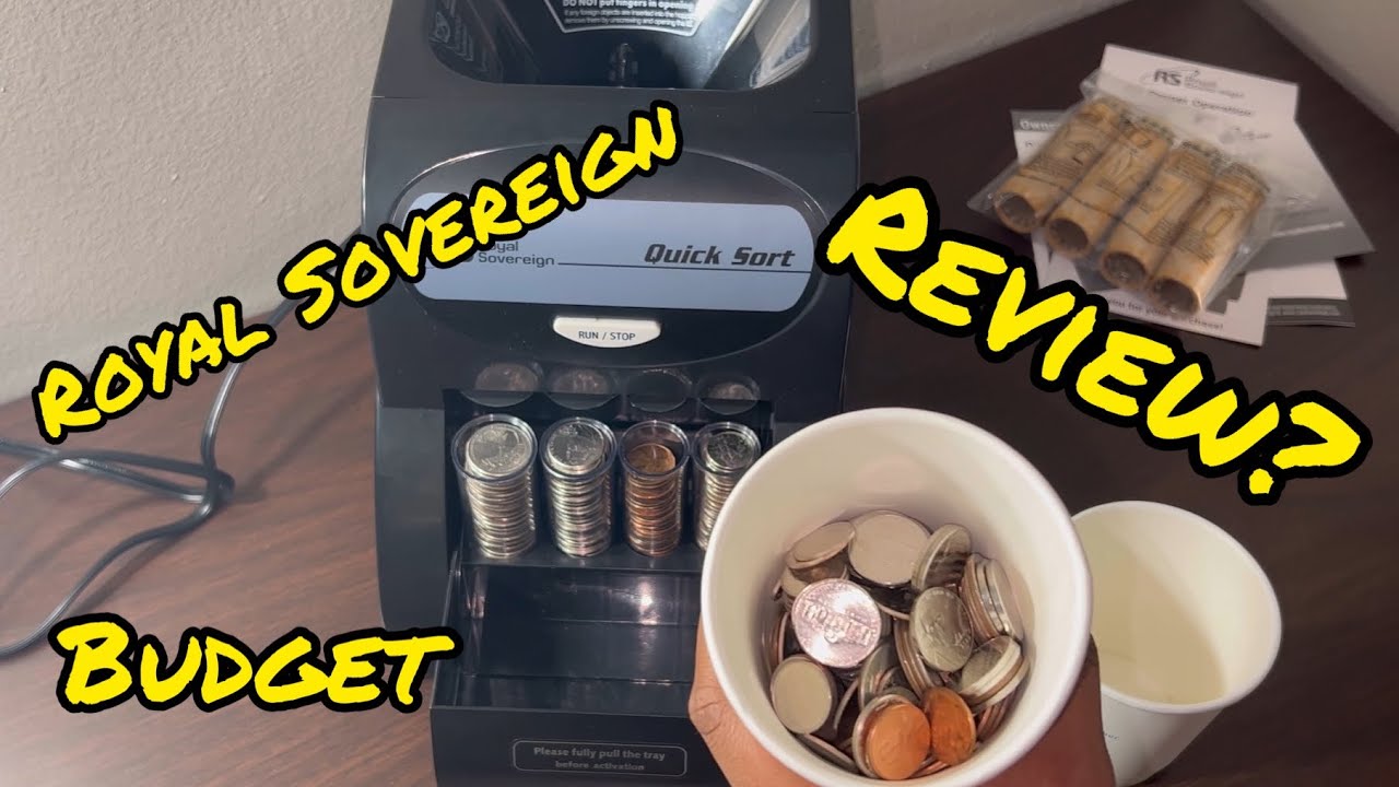 Royal Sovereign Quick Sort Budget Coin Sorter Review YouTube