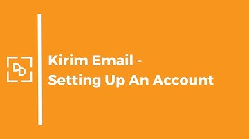 Kirim Email - Account Set Up | Competitor of Mailchimp