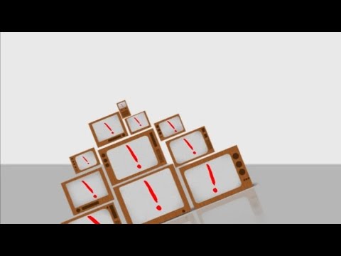 Something went wrong island | YouTube's TV static ANIMATED