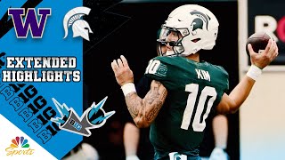 Washington vs. Michigan State | EXTENDED HIGHLIGHTS |  | NBC Sports