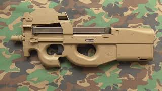 Cybergun/Cyma FN P90 with red dot TAN AEG & chrono.