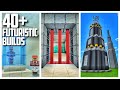 40+ Futuristic Build Ideas in Minecraft from my Survival World!