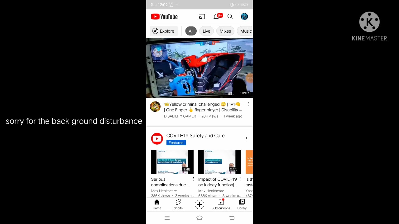 A support for the ff player