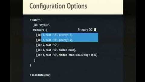 MongoDB Replication & Replica Sets