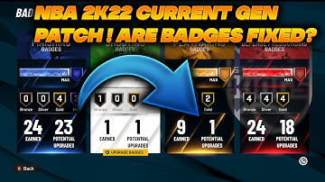NBA 2k22 Patch 6 update! Steals nerfed + Badges are back!