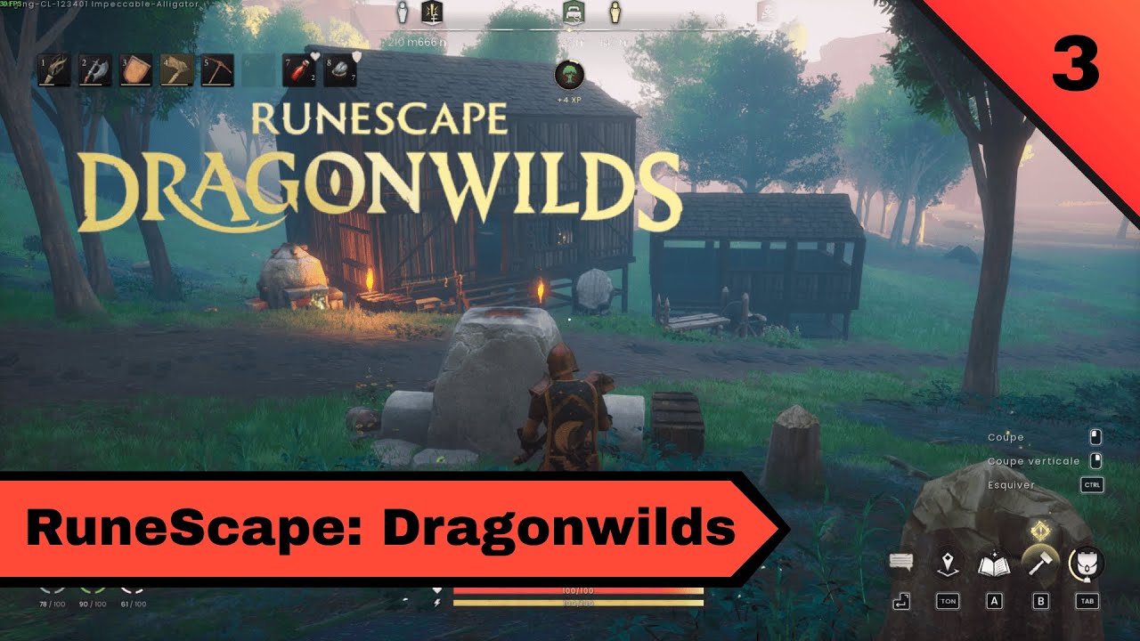 Nouvelle zone, on approche du Tier 3, déblocage de la téléportation! // RuneScape: Dragonwilds #03