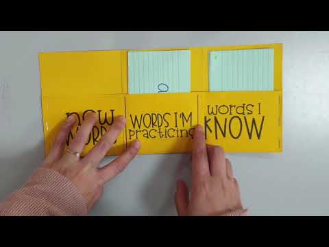Sight Words Folder
