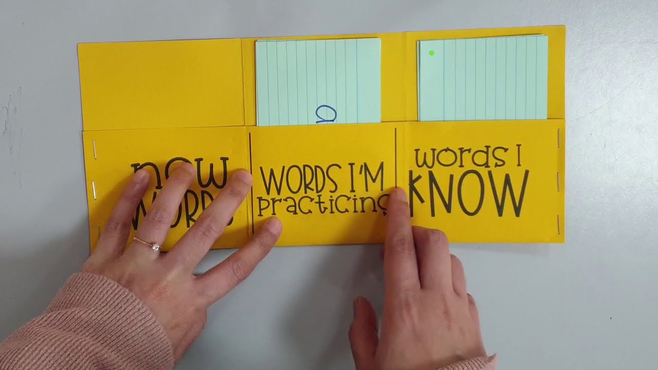Sight Words Folder