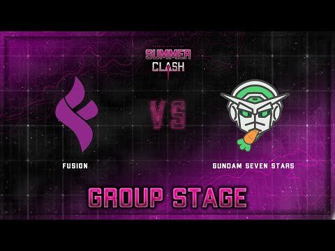 Fusion vs Gundam Seven Stars | Summer Clash | Group Stage