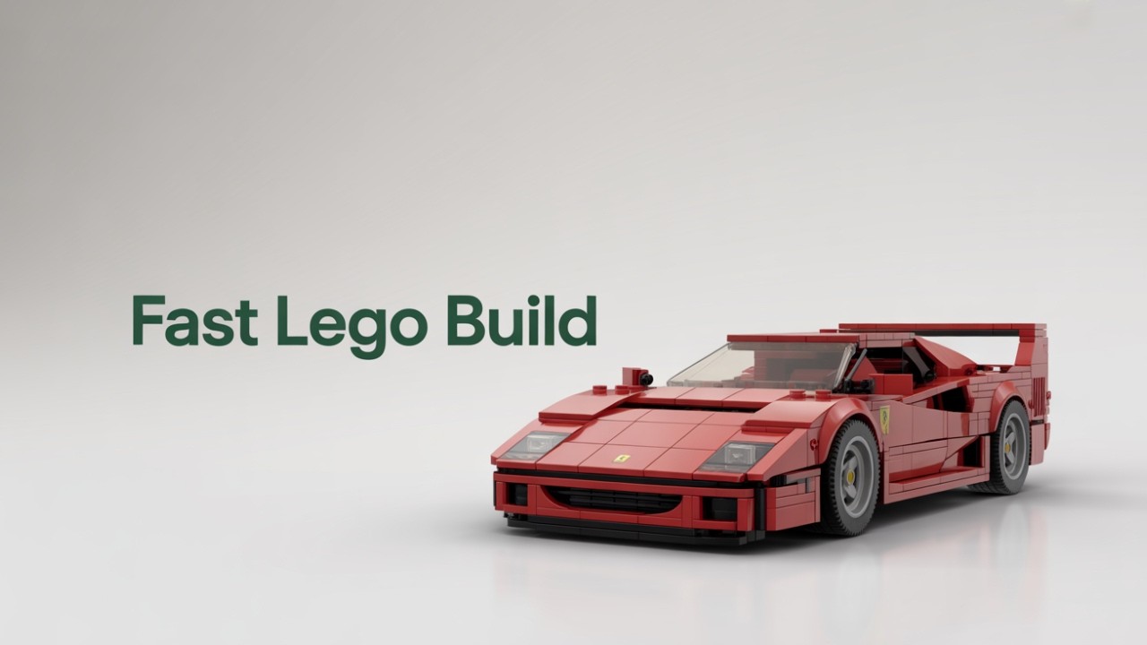 How to Build a Working Lego Sports Car - YouTube