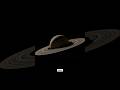 Saturn’s Rings – A Cosmic Illusion #universe #cosmicexploration #ourgalaxy #views #explore #like