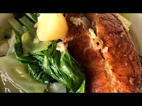 HOW TO COOK PESANG SALMON I SALMON GINGER STEW - YouTube