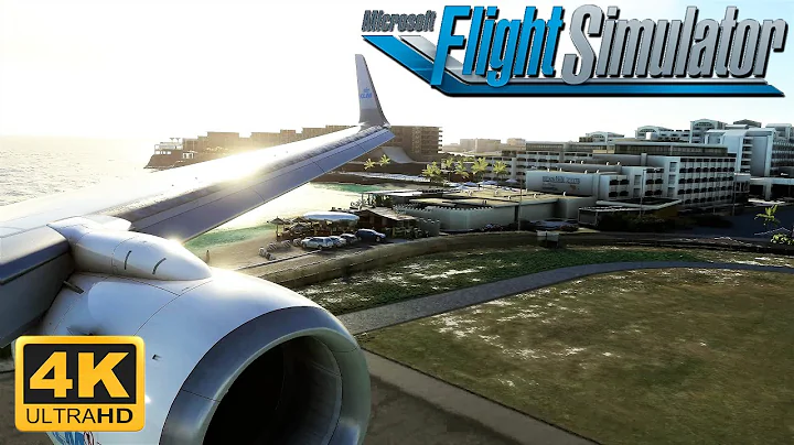 (4K) Microsoft Flight Simulator 2020 - ULTRA GRAPHICS SETTINGS - 737 Landing At Famous Airport