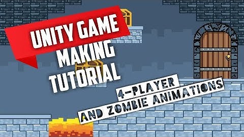 4 -Player And Zombie Animations | Unity Game Making Tutorial | cowboy runner game