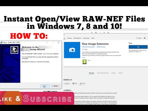 How to Instant View the NEF / RAW photo files, without any loading ...