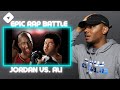 Michael Jordan vs Muhammad Ali. Epic Rap Battles of History | REACTION! | Close Battle!