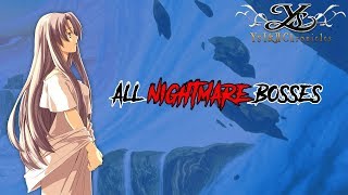Ys Ii - All Bosses Nightmare