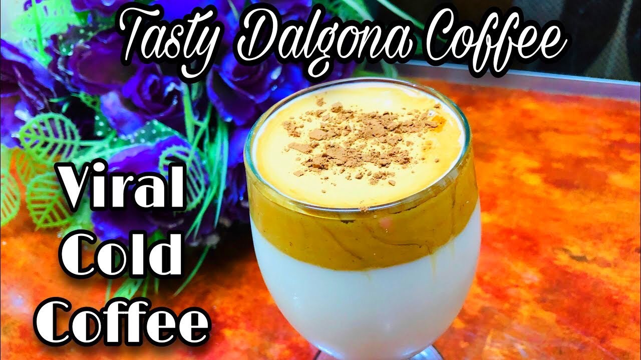 കൈപ്പില്ലാത്ത ടേസ്റ്റി ഡാൽഗോണാ കോഫിDalgona Coffee Recipe Malayalam