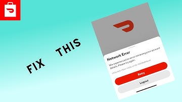 How to Fix “Network Error” in Dasher App