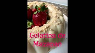 Gelatina de Mazapán