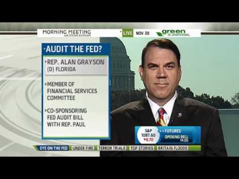 Alan Grayson takes aim at the Fed