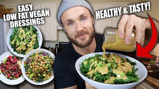 3 LOW FAT VEGAN SAUCES THAT WILL BLOW YOUR MIND (Oil/Gluten Free)