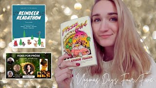 Finishing My First Reindeer Readathon Book Interviewing Penn Cole Vlogmas Days Four And Five
