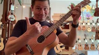 Ohana BK-14 Mahogany Baritone Ukulele Demo/Review at Aloha City Ukes