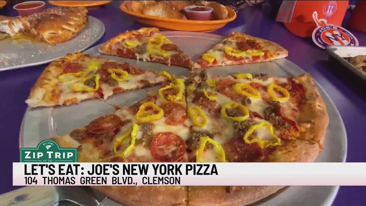 Let’s Eat at Joe’s NY Pizza in Clemson