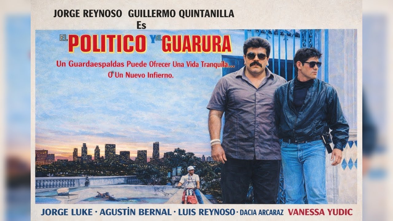 El político y el guarura AKA Intriga mortal (1992) de Jorge Araujo con Jorge Reynoso y G Quintanilla