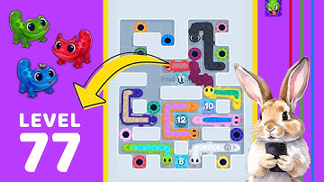 Gecko Out Level 77 Solution Walkthrough