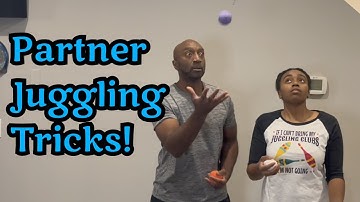 How to Juggle with a Partner | NEW easy partner juggling tricks | Vlog/Tutorial