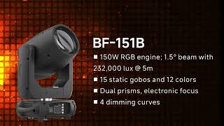 High Brighteness RGB LED Moving Head Beam 150W