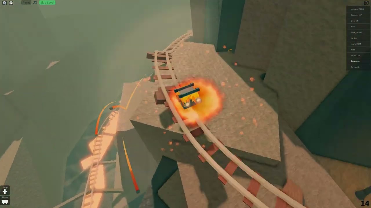 Create a Cart Ride! Zotoron's Mountain Coaster Part 2 [Roblox]