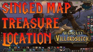 Warcraft - Location of the Singed Treasure