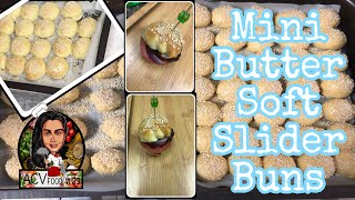 ACV MINI BUTTER SOFT SLIDER BUNS | MAKE SPECIAL MINI BURGER | v#32 screenshot 3