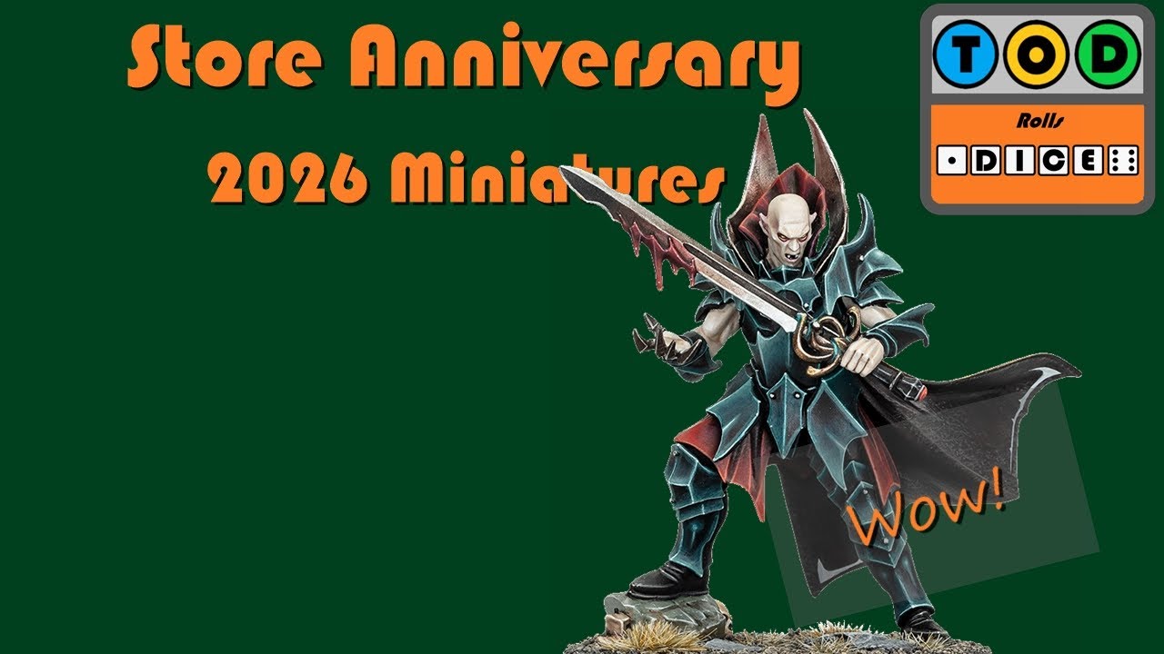Warhammer Stores Anniversary 2026 40k & Age of Sigmar Miniatures