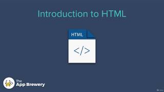 Introduction to HTML - Complete Web Developing Bootcamp