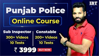 Punjab Police - Online Course (Sub Inspector, Constable & Head Constable)