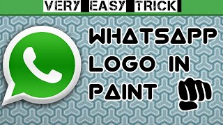 WhatsApp logo in Paint screenshot 4