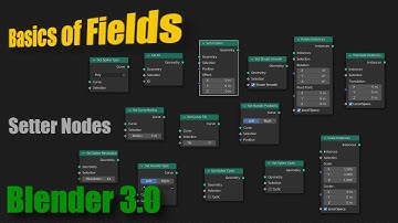 Blender 3.0: Fields Part 3 - Setter Nodes
