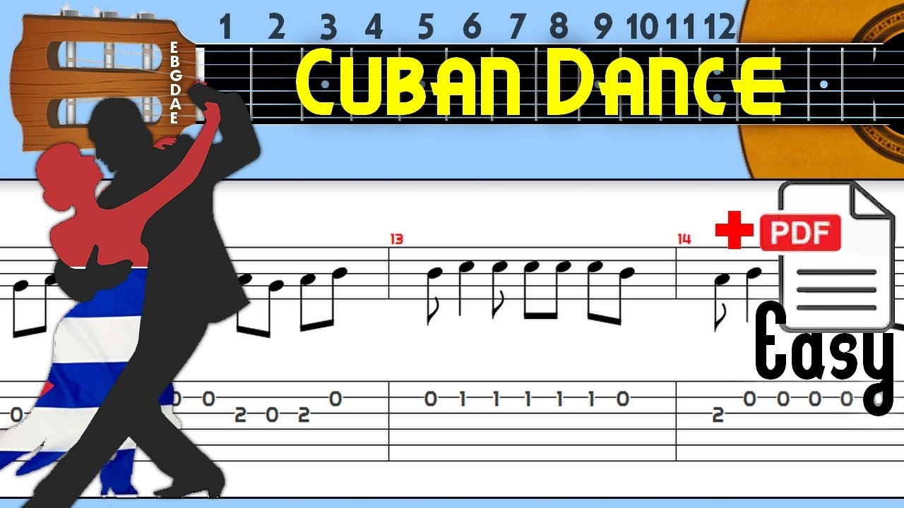 Video of Cuban Dance - Intro loop Guitar Tab