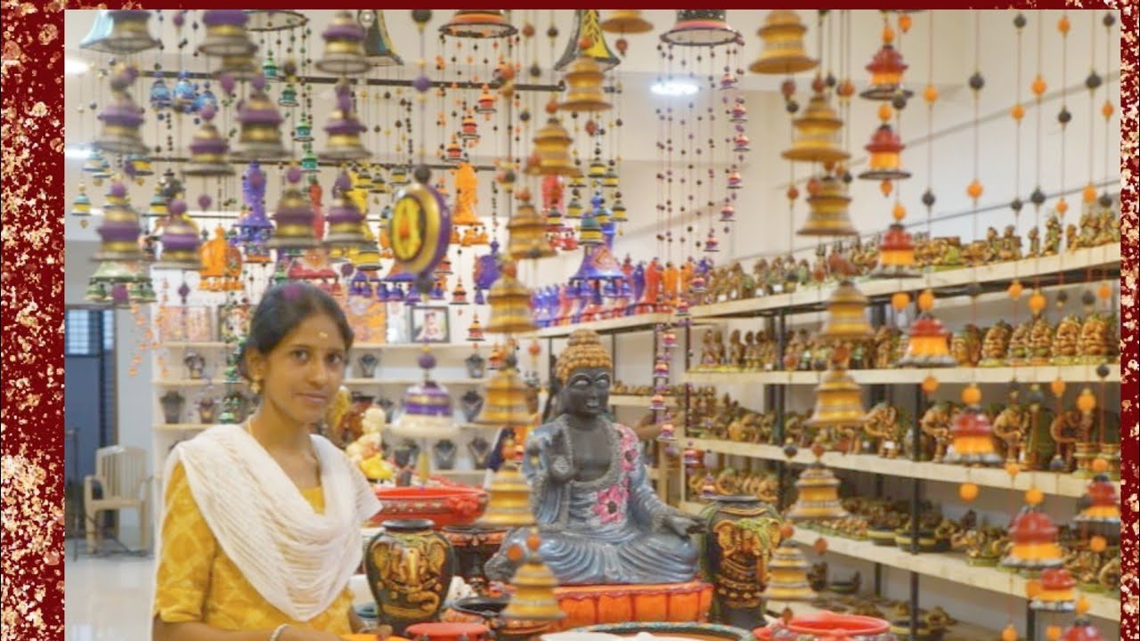 Handicraft & pottery gift shop / kumhari gift shop / Erode shopping YouTube