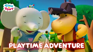 Tina & Tony  Playtime Adventure  Best episodes collection ⭐ 0+ | Cartoons for Children