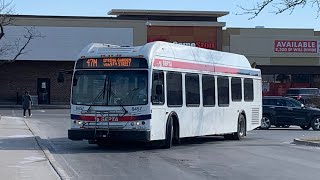 SEPTA 2010 Newflyer DE40LFR #8457 on route 47M! (FULL RIDE)