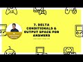 7. Delta Conditionals &amp; Output Space for Answers. Quadratic equation solver. SwiftUI iPad.