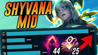 The ONE SHOT AP Shyvana Mid Build! Almost 100k Damage!