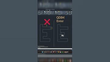 how to quickly set dimensions #autocad #autocadshorts #dimensions