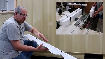 InSoFast Insulating the bottom rail of a Shipping Container