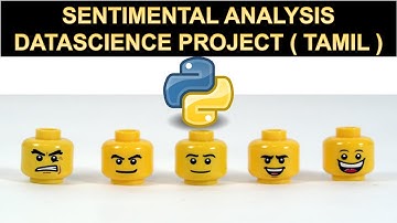 sentimental analysis in Tamil using python ( Datascience miniproject )